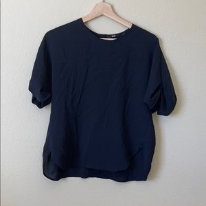 Black Uniqlo Blouse